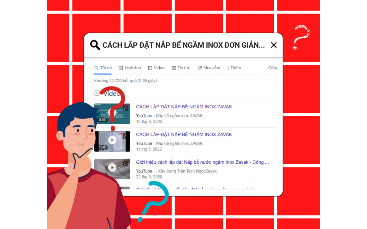 Hướng dẫn cách lắp đặt nắp bể ngầm ZAVAK
